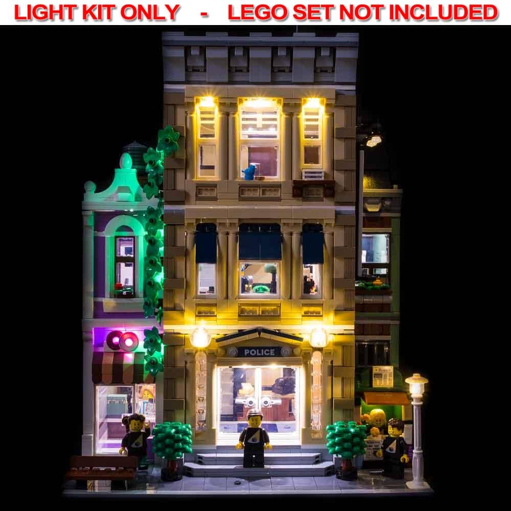 Light My Bricks - LIGHT KIT for LEGO® Police Station 10278