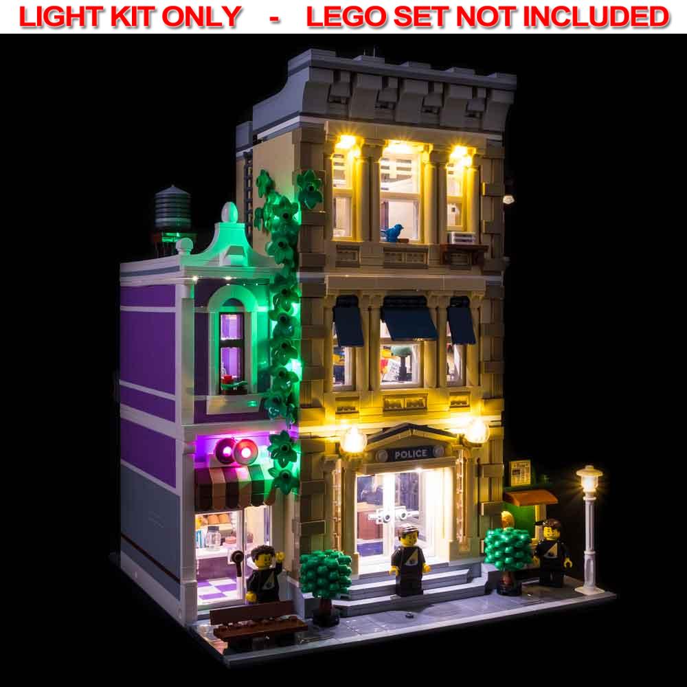Light My Bricks - LIGHT KIT for LEGO® Police Station 10278