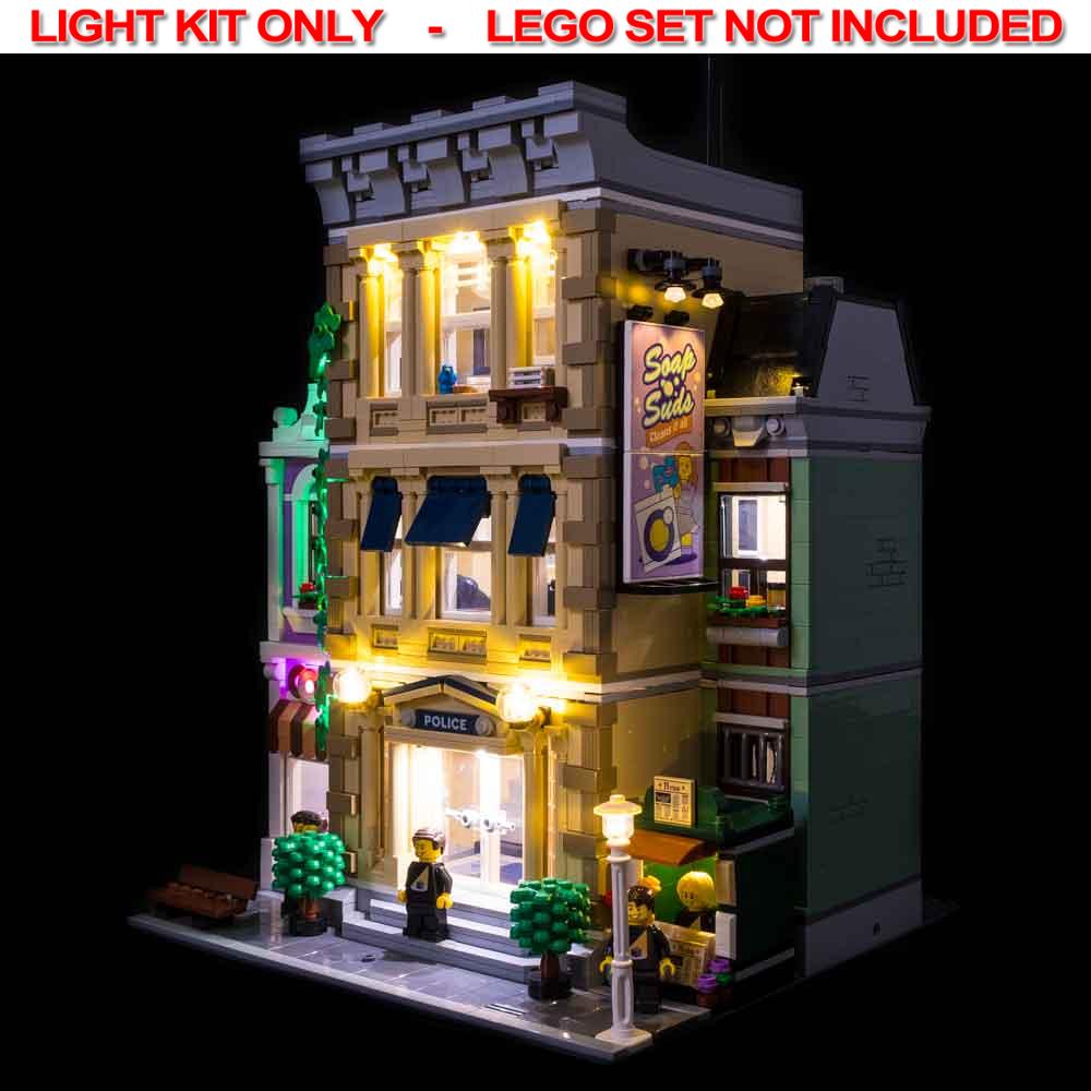 Light My Bricks - LIGHT KIT for LEGO® Police Station 10278