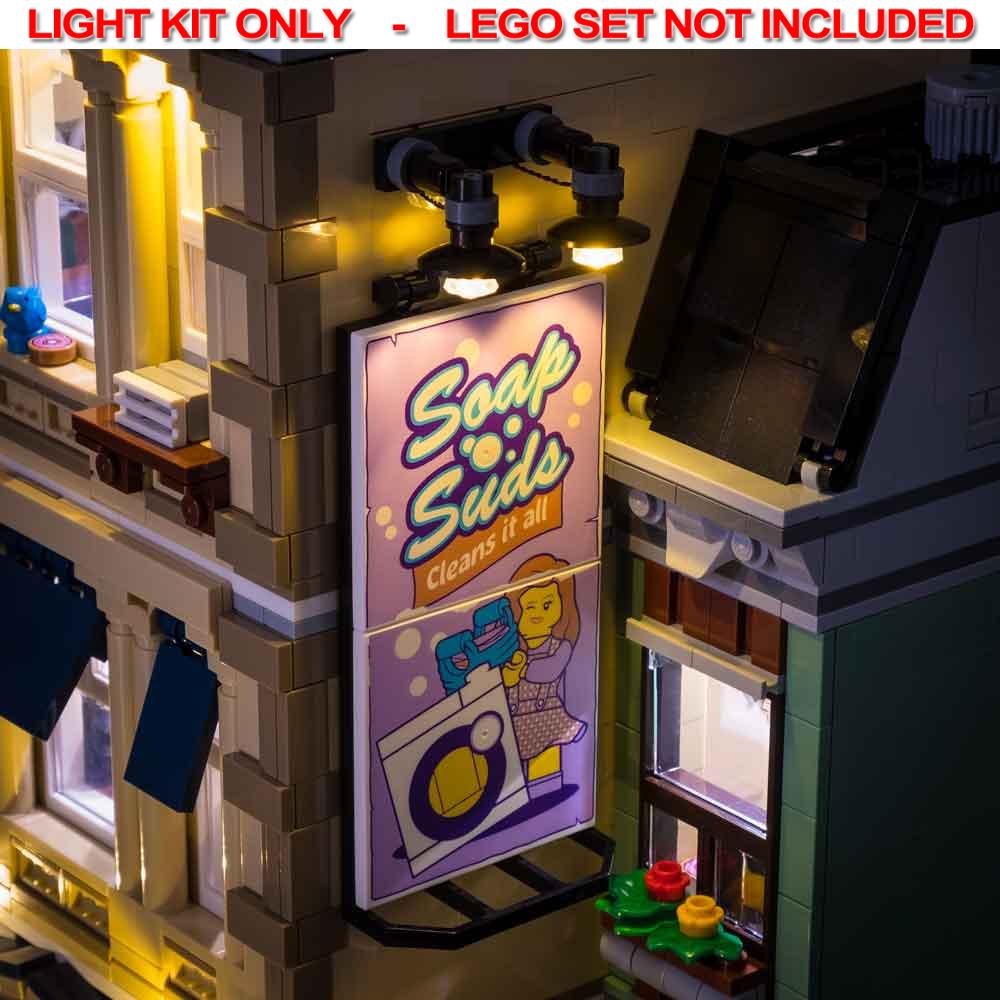 Light My Bricks - LIGHT KIT for LEGO® Police Station 10278