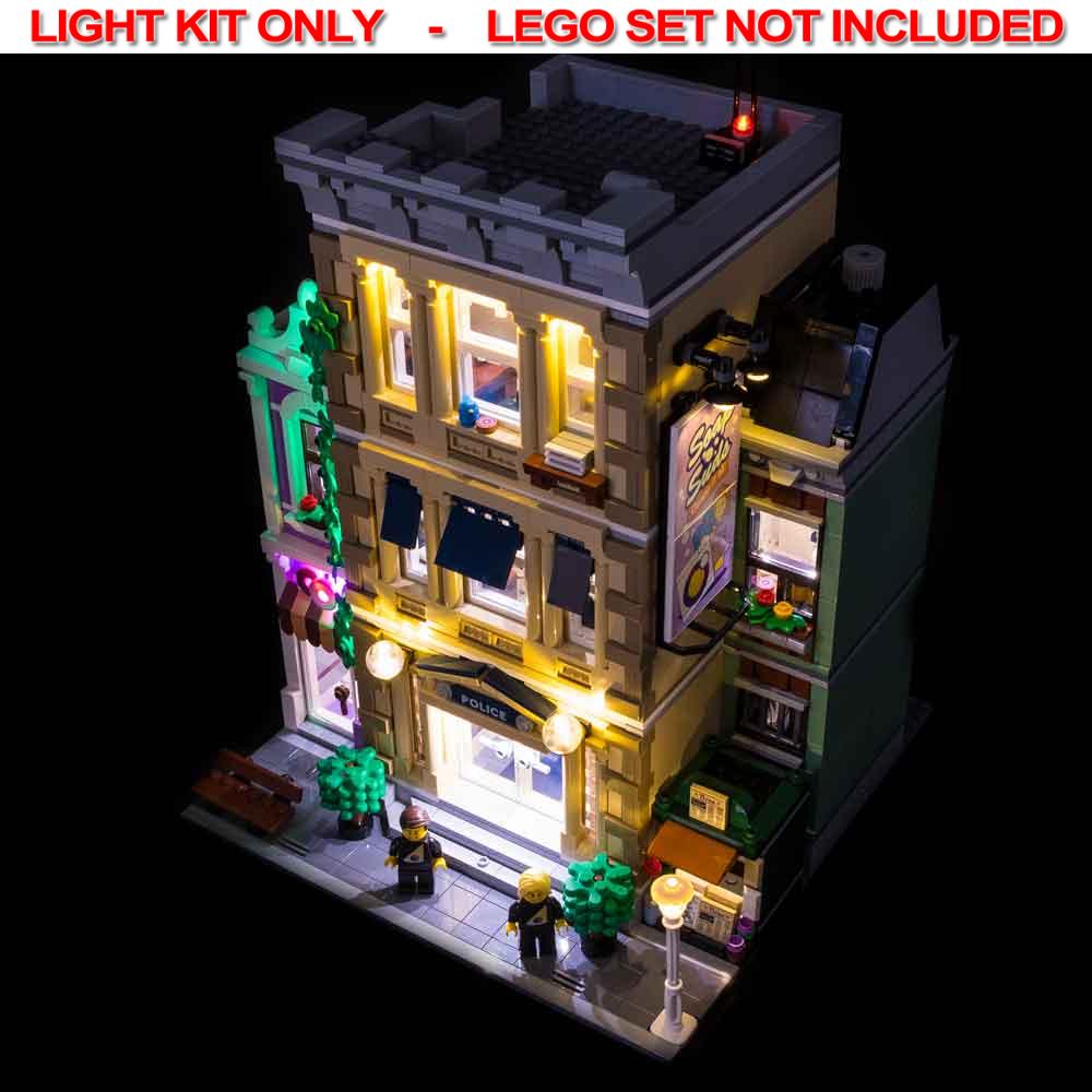 Light My Bricks - LIGHT KIT for LEGO® Police Station 10278