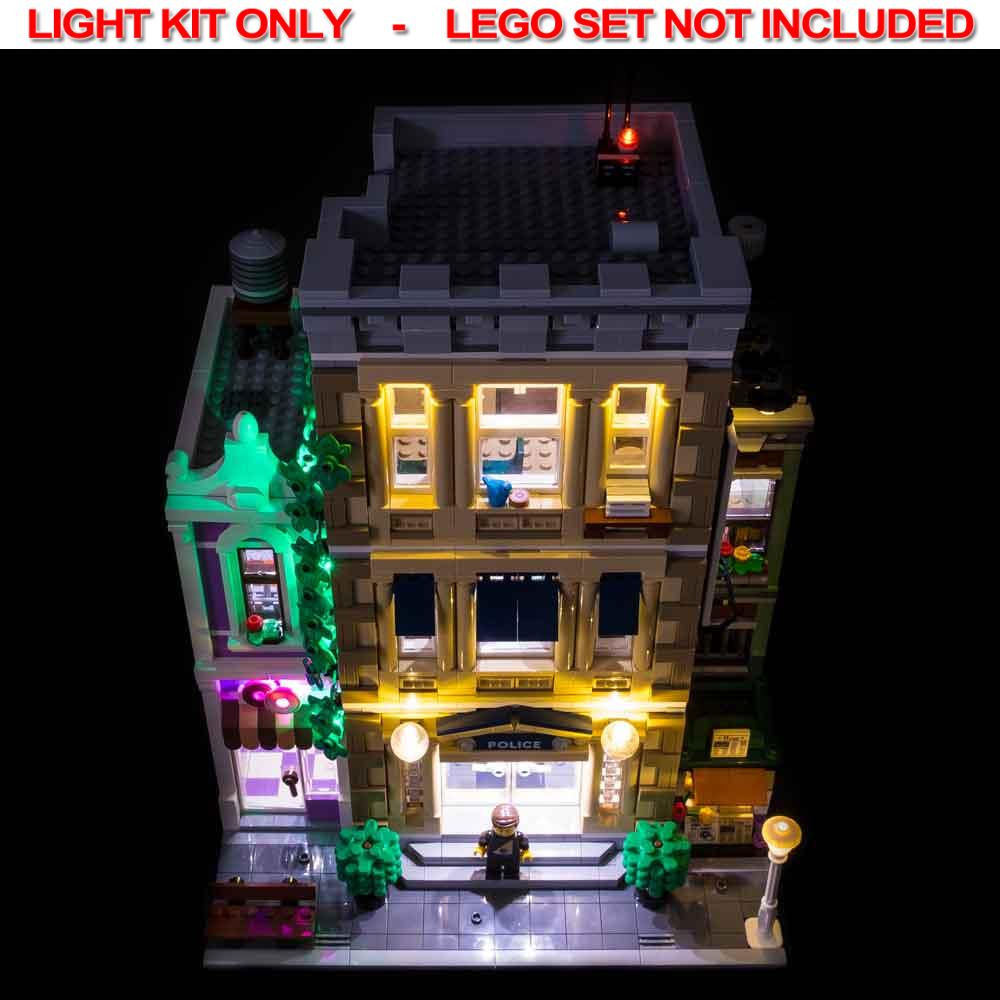 Light My Bricks - LIGHT KIT for LEGO® Police Station 10278