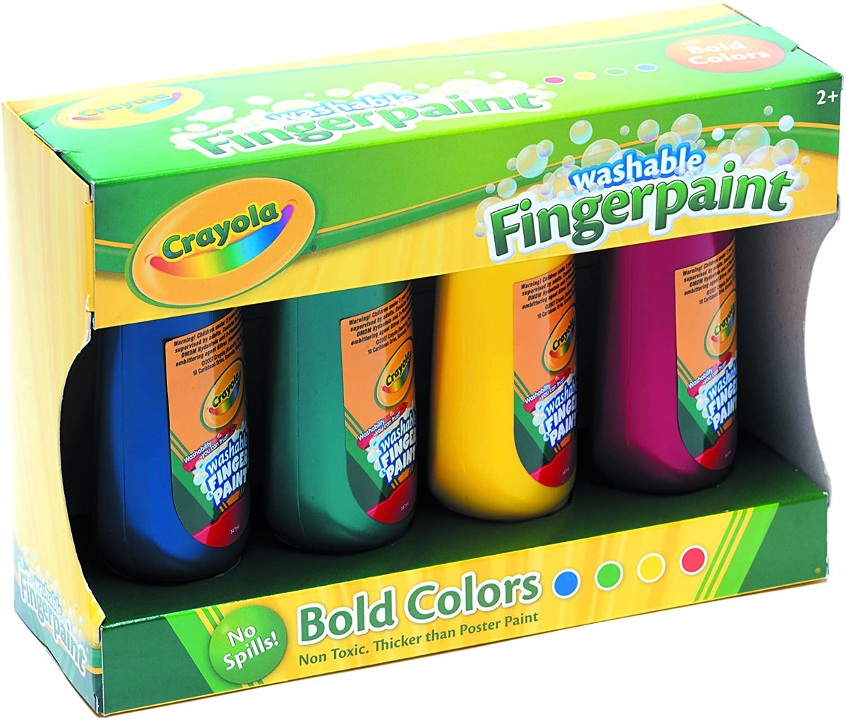 Crayola - Washable Kids Finger Paints For Kids