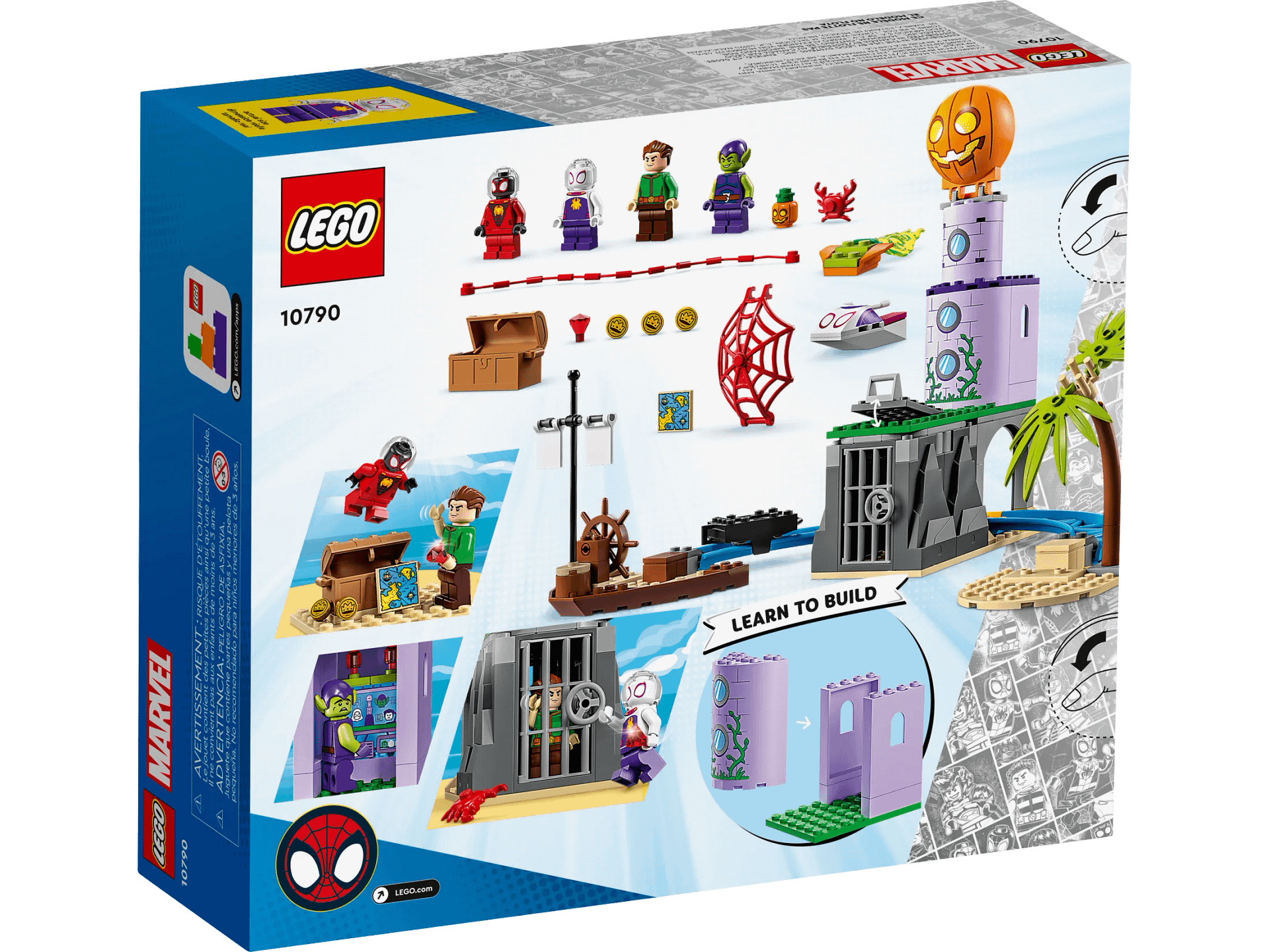 LEGO® 10790 Team Spidey at Green Goblin's Lighthouse - Marvel Spidey Super Heroes 4+