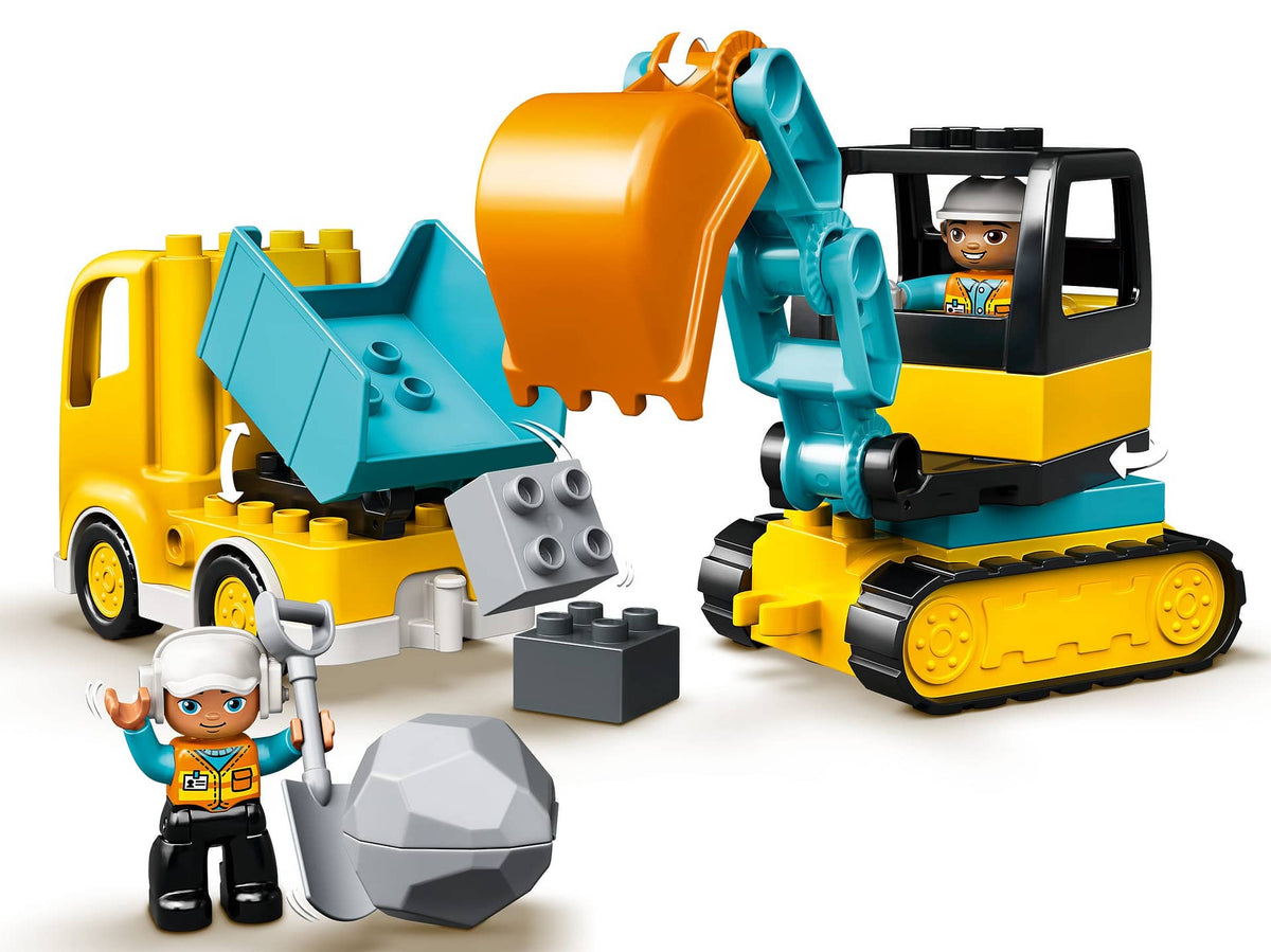 LEGO® 10931 Truck & Tracked Excavator - DUPLO®