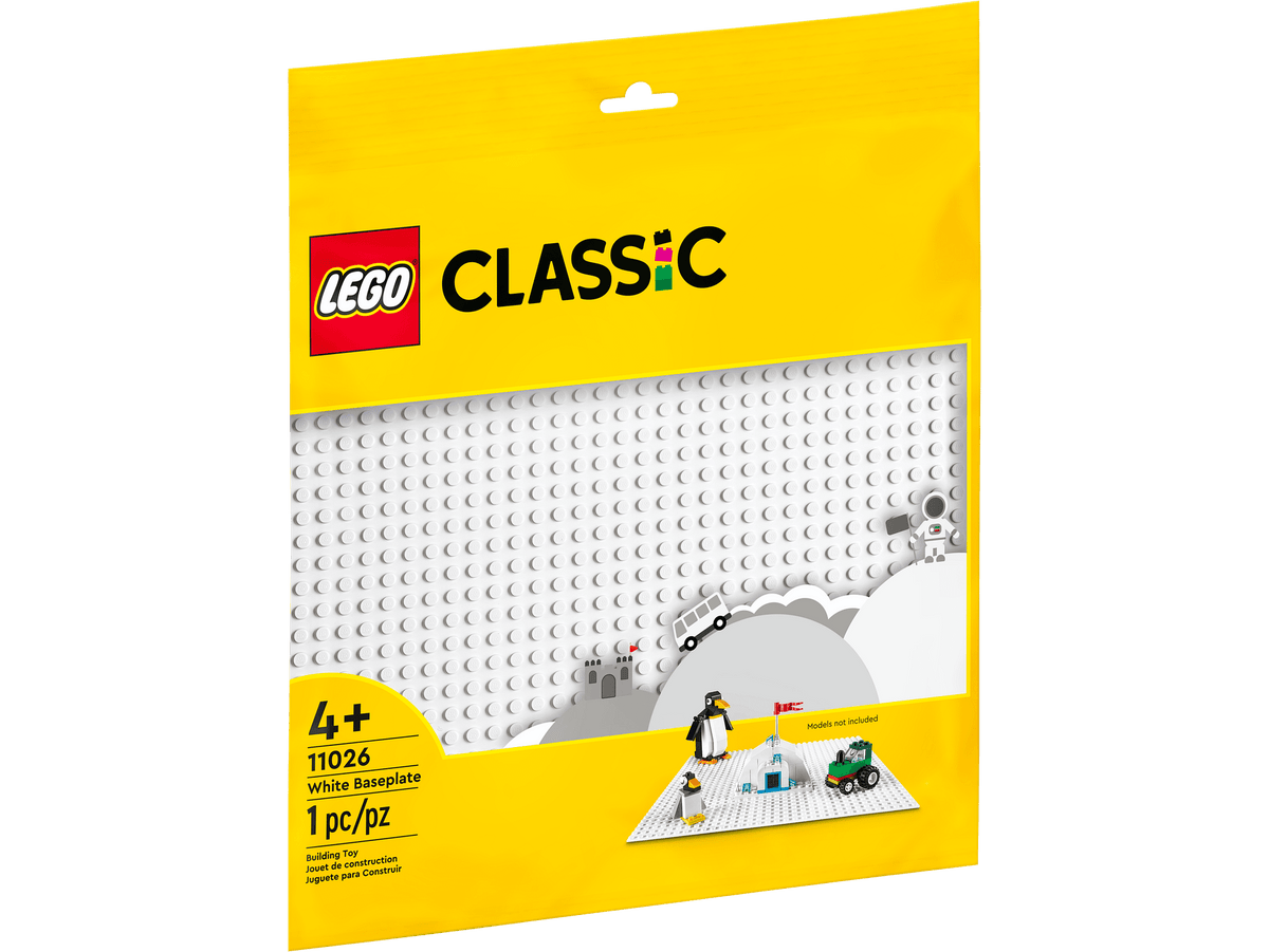 LEGO® 11026 White Baseplate - Classic 4+