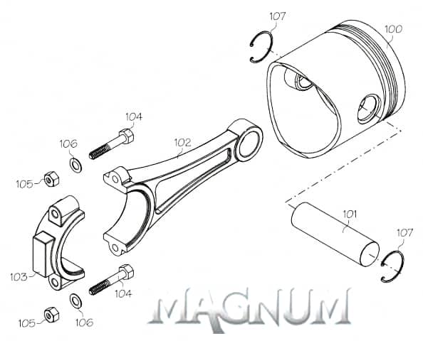 91801X (MAGNUM ENGINES PART) CARB ASSY