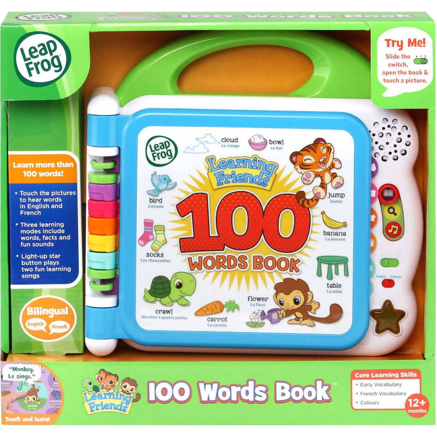LeapFrog - Learning Friends 100 Words Book