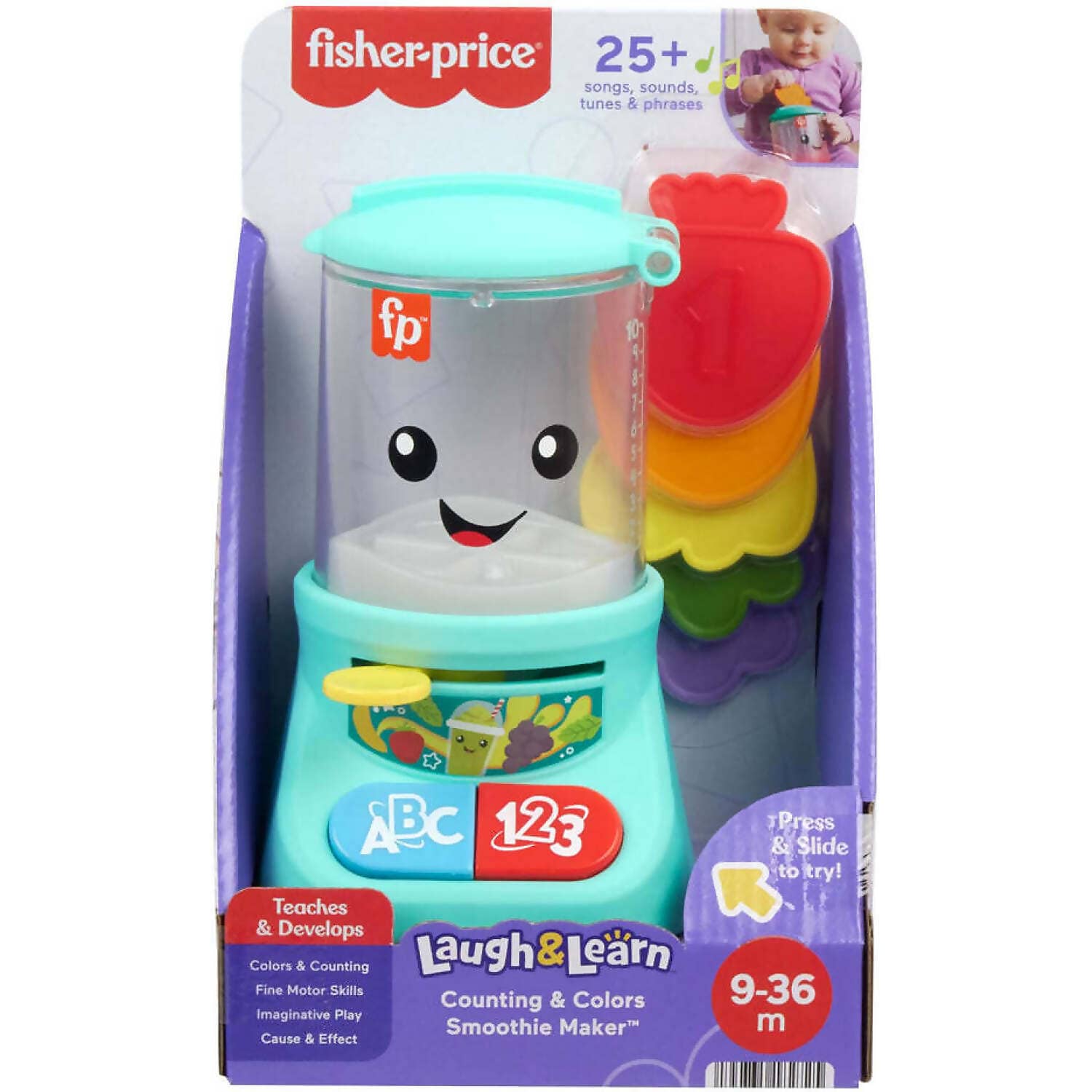 Fisher-Price - Laugh & Learn Counting & Colors Smoothie Maker