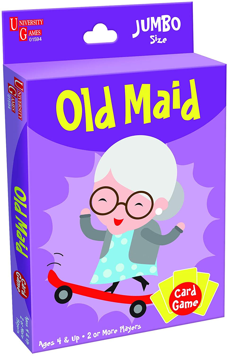 University Games - Old Maid Card Game Jumbo Size