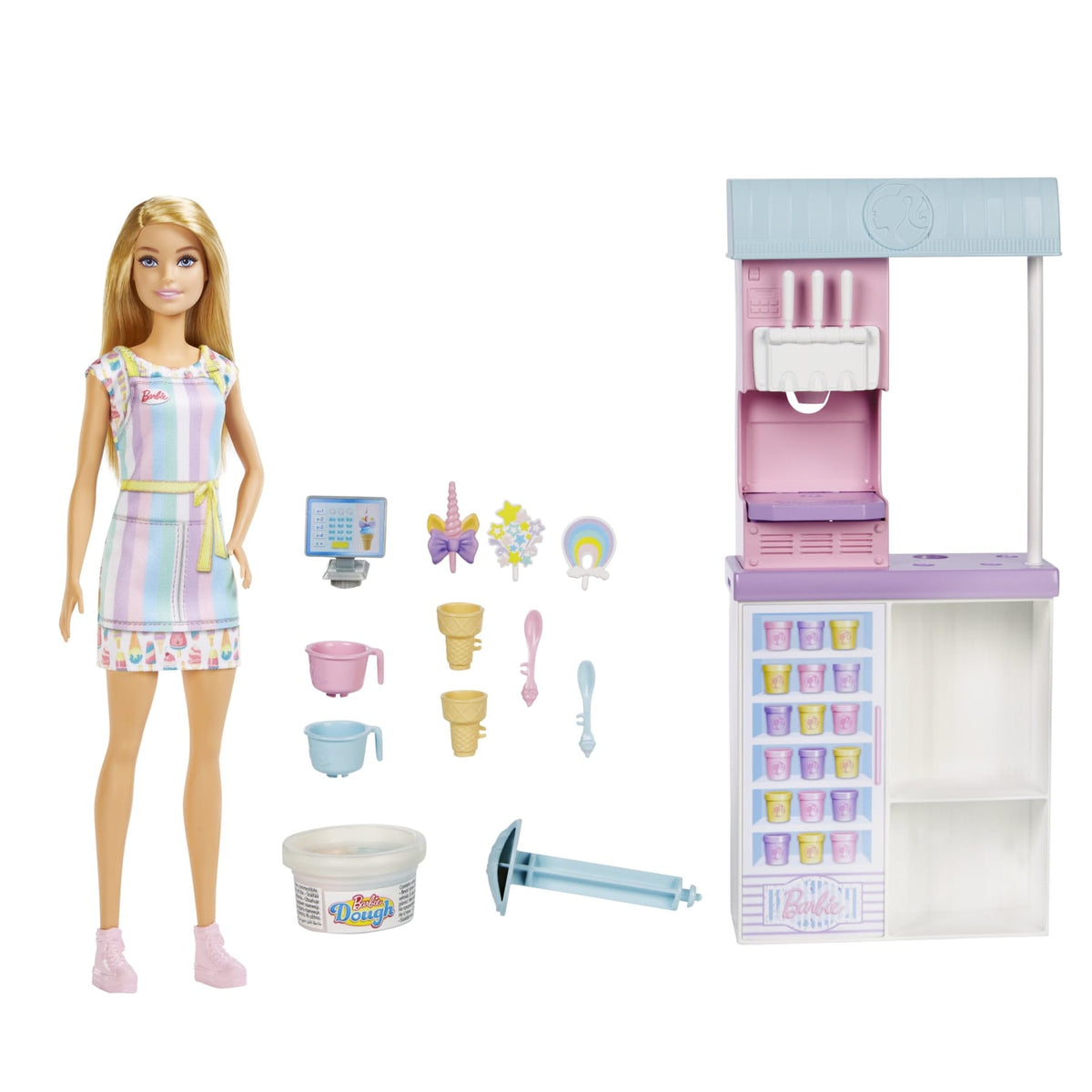 Barbie - Ice Cream Shop Playset Mattel