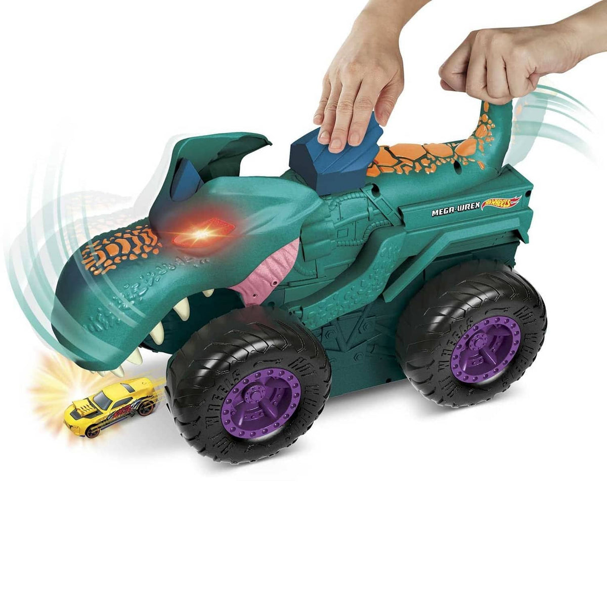 Hot Wheels - Monster Trucks Car Chompin Mega-wrex Vehicle Mattel