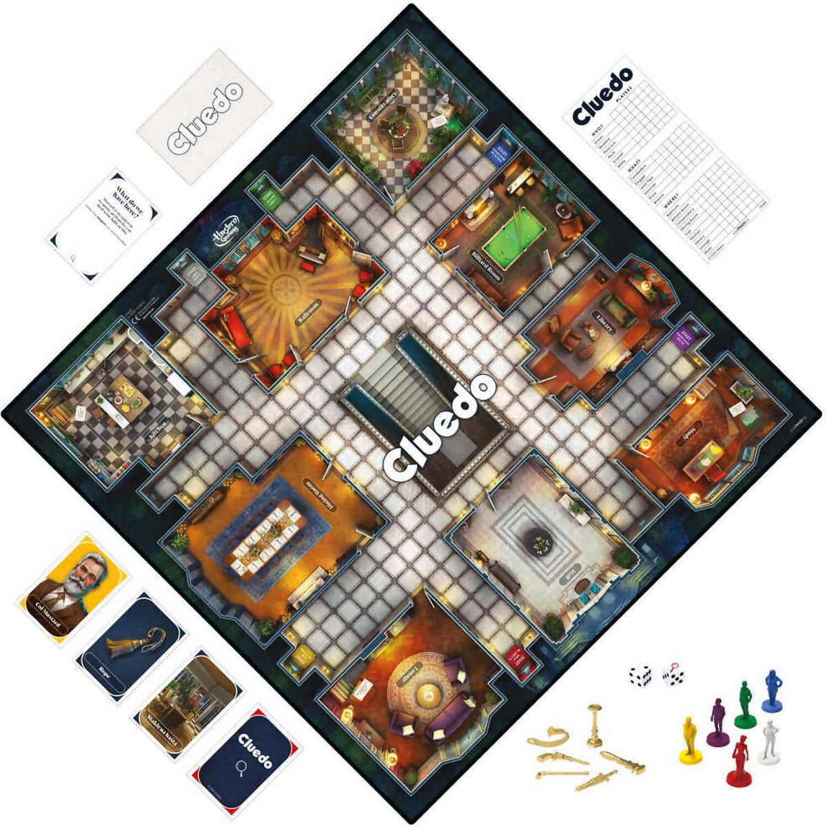Cluedo - Classic Refresh Game - Hasbro