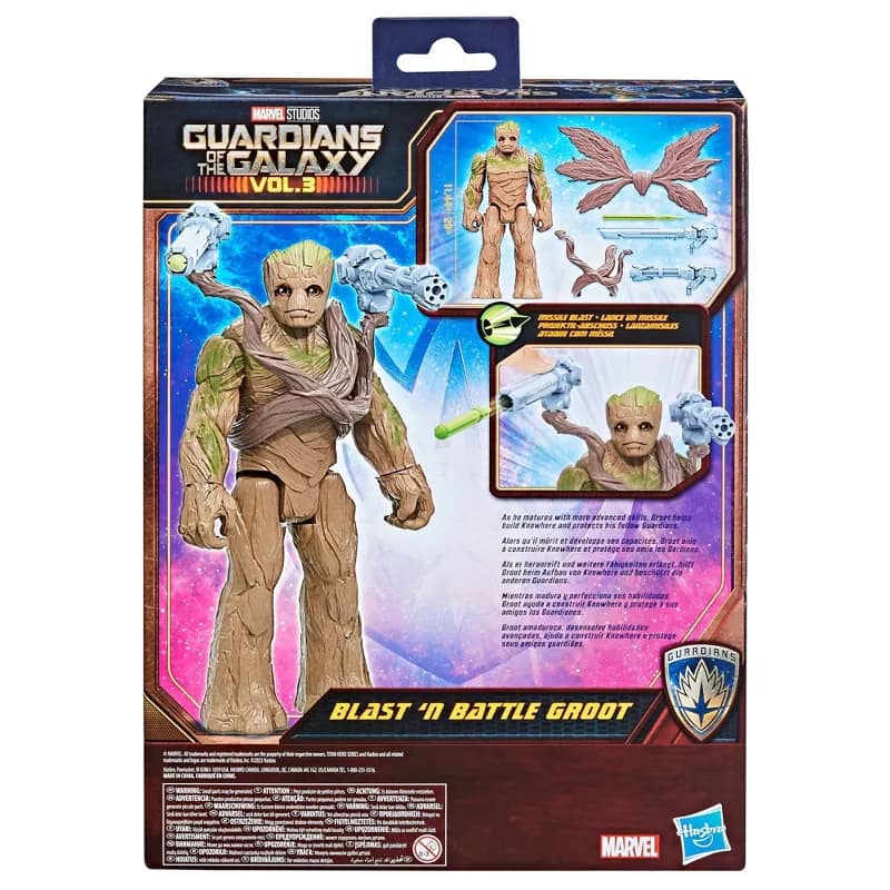 Marvel - Gardians Of The Galaxy - Blast N Battle Groot