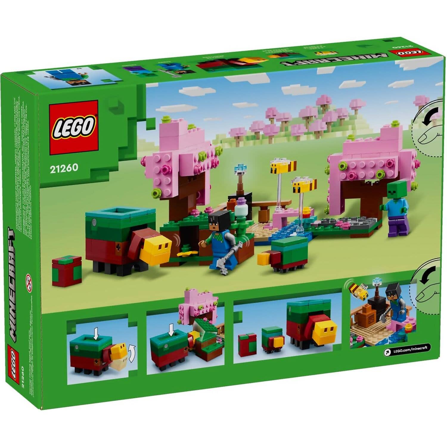 LEGO® 21260 The Cherry Blossom Garden - Minecraft®