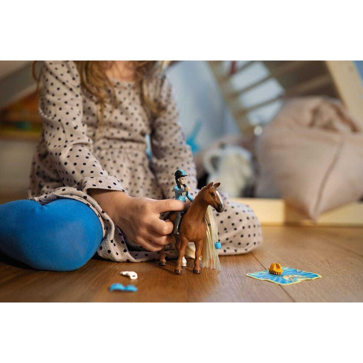 Schleich - Starter Set Kim & Caramelo - Horse Club Sofia s Beauties Animal Playset