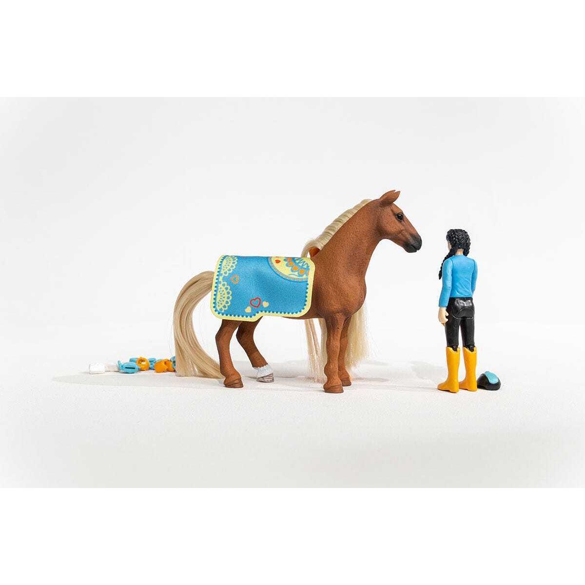 Schleich - Starter Set Kim & Caramelo - Horse Club Sofia s Beauties Animal Playset