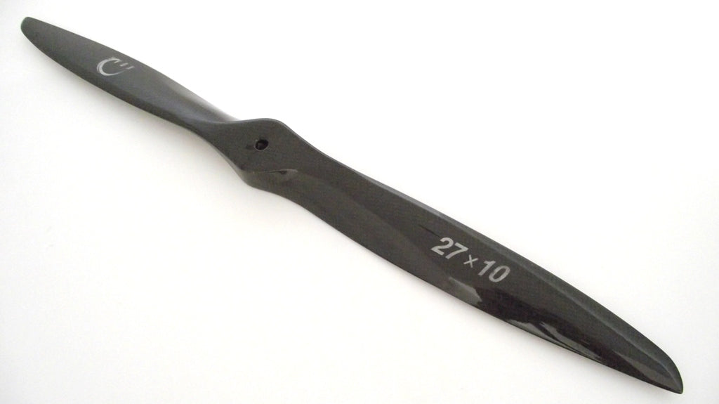 XOAR - PROP 27X10 HOLLOW CARBON FIBRE 2 BLADE