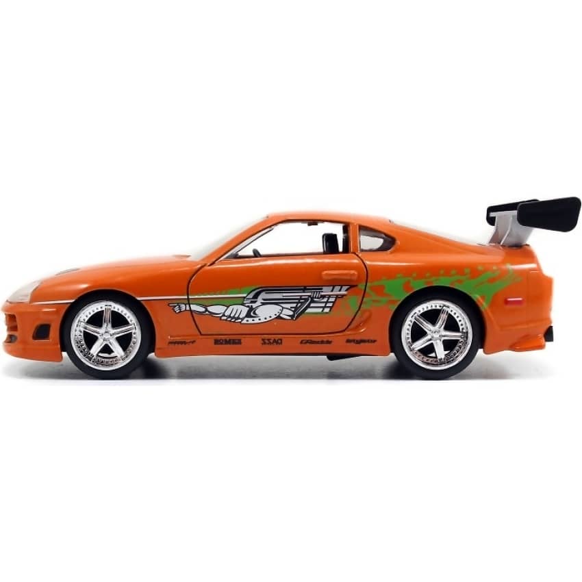 JADA TOYS - FAST & FURIOUS 1995 TOYOTA SUPRA ORANGE 1:32 SCALE DIECAST VEHICLE
