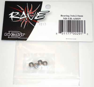 BEARING 3X6X2.5MM