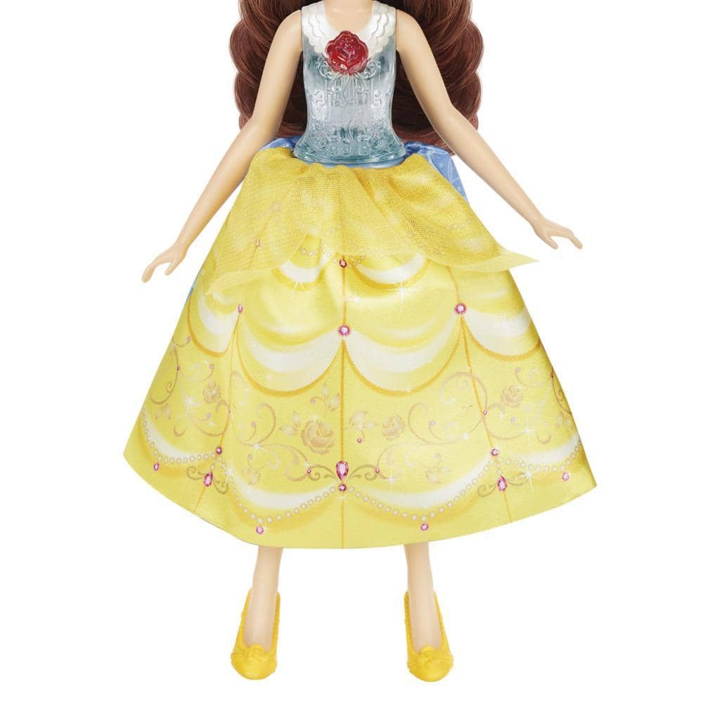 Disney - Princess Belle Fashion Doll Spin & Switch
