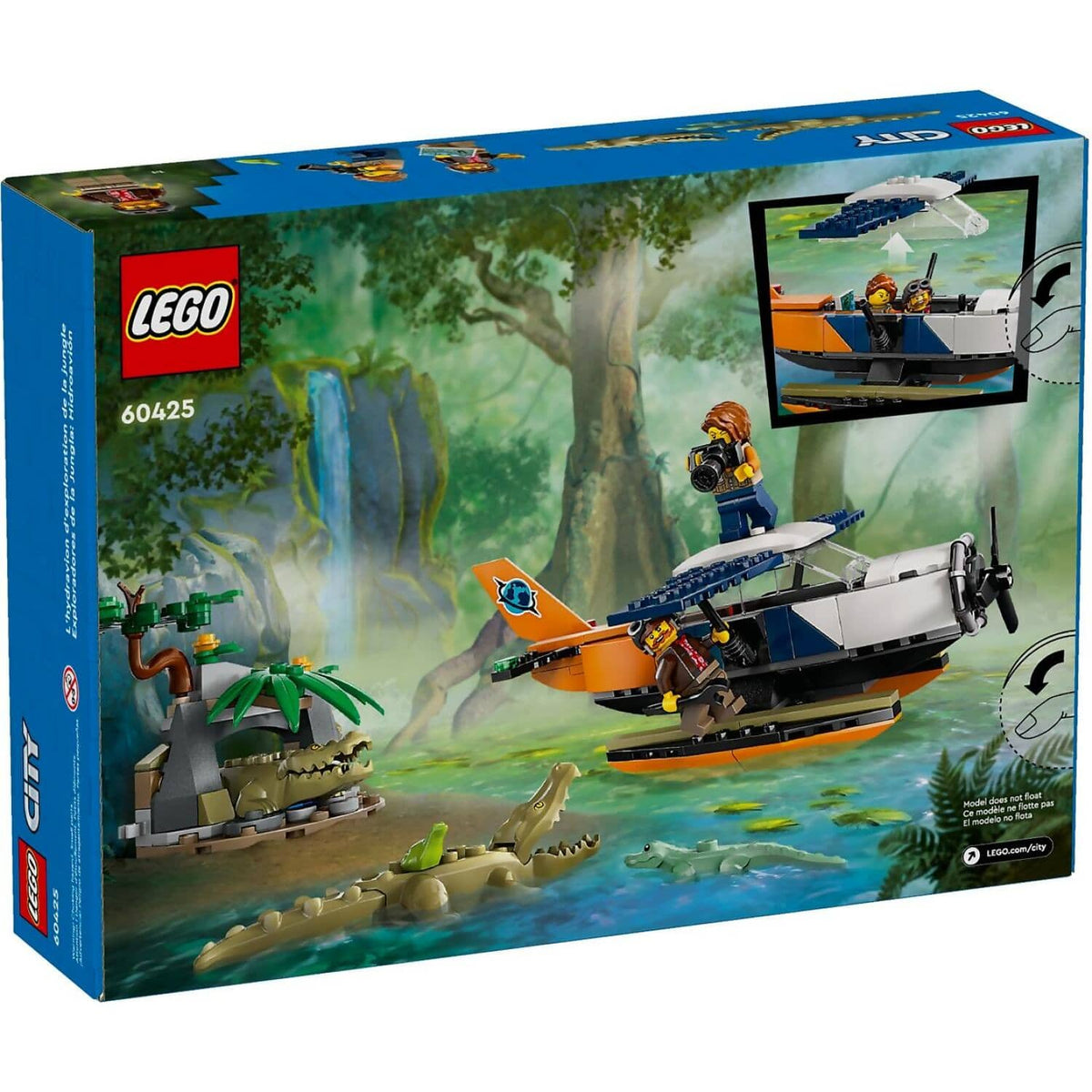 LEGO® 60425 Jungle Explorer Water Plane - City