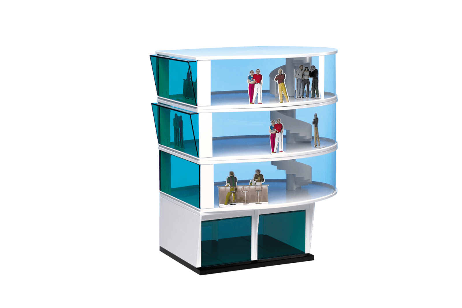 CARRERA - ACCESSORIES - PRESS TOWER BUILDING - SUITS DIGITAL 1:24 1:32 AND EVOLUTION MODEL NO.20021124