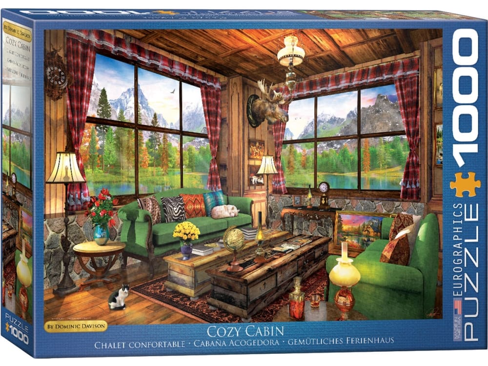 EuroGraphics - Cozy Cabin 1000 Piece Jigsaw Puzzle