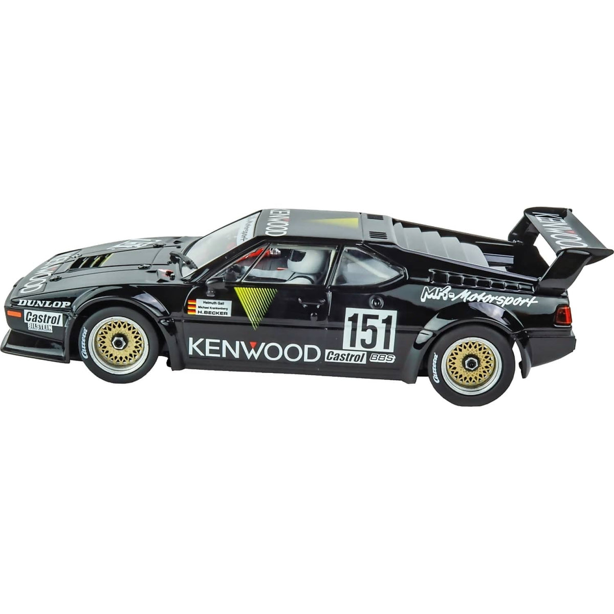 CARRERA - EVOLUTION 1:32 - BMW M1 PRO CAR MK-MOTORSPORT NO.151 DRM 1986 - SLOT CAR