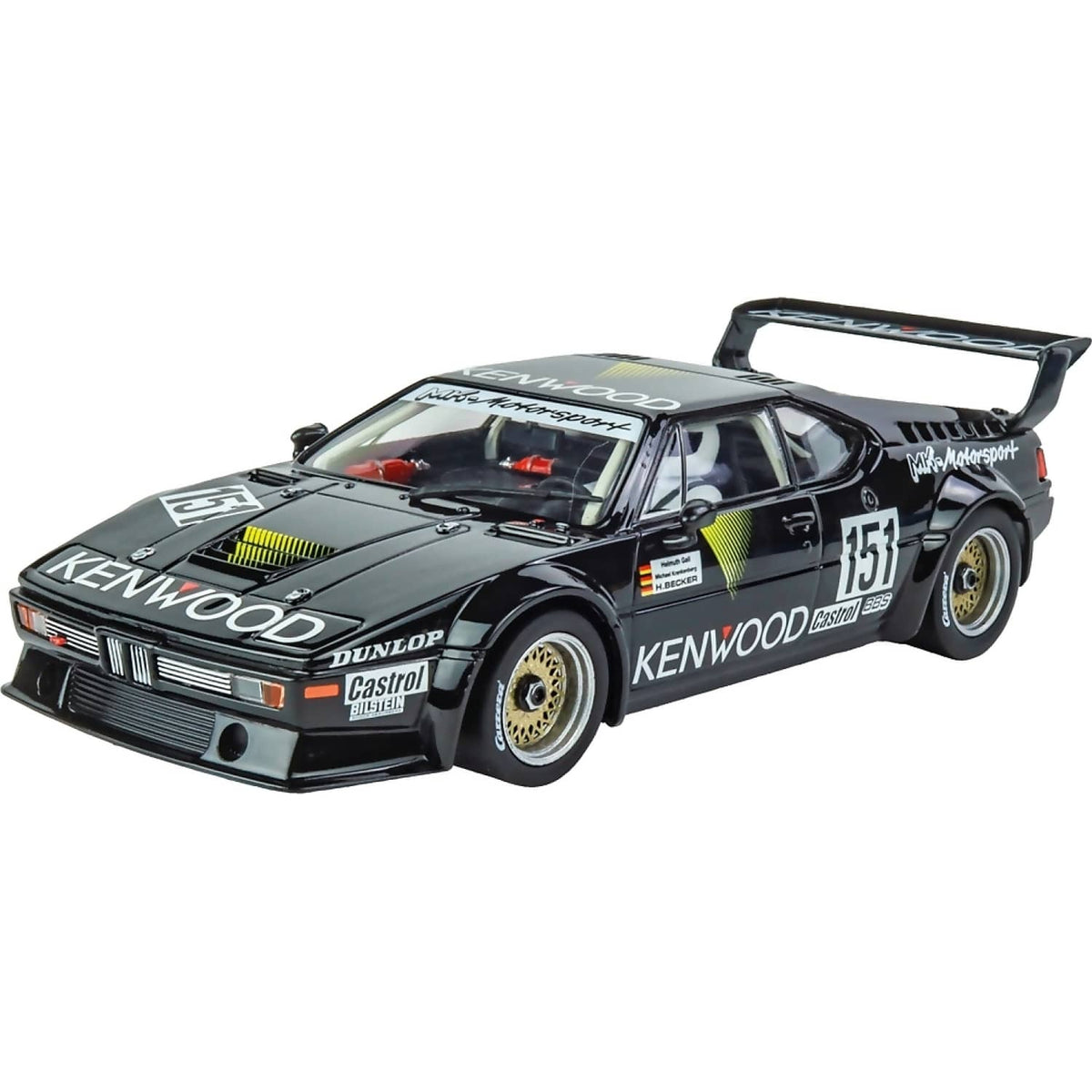 CARRERA - EVOLUTION 1:32 - BMW M1 PRO CAR MK-MOTORSPORT NO.151 DRM 1986 - SLOT CAR