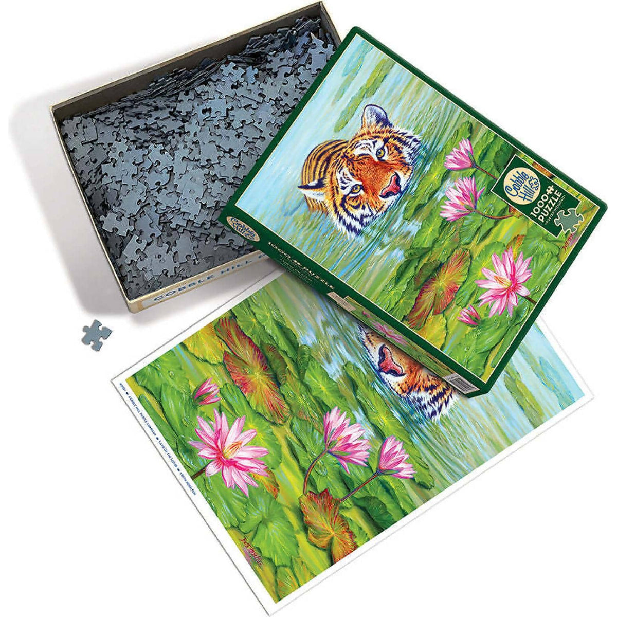 Cobble Hill - Land Of The Lotus - Jigsaw Puzzle 1000 Pieces