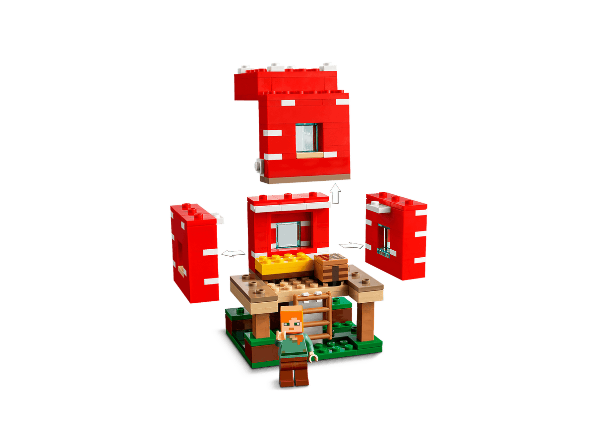 LEGO® 21179 The Mushroom House - Minecraft®