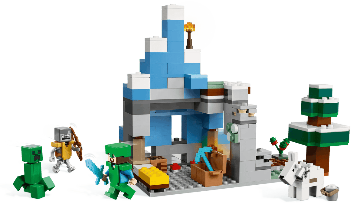 LEGO® 21243 The Frozen Peaks - Minecraft®