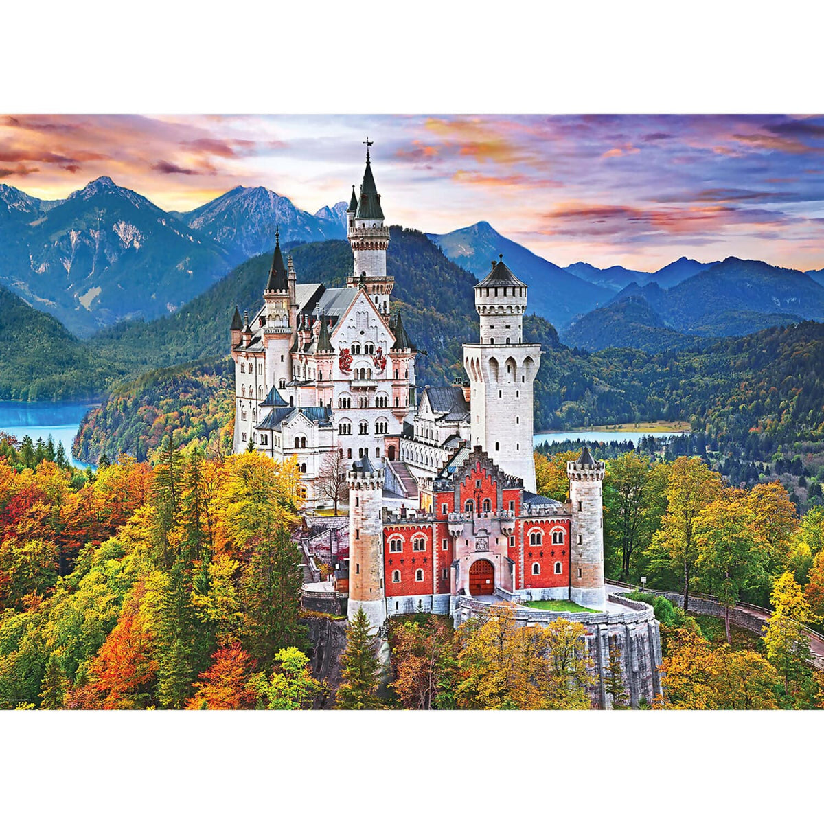 EuroGraphics - Neuschwanstein Castle Germany Jigsaw Puzzle 1000 Pieces