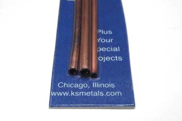 K&S METAL #5077 COPPER TUBE 3/32+1:8+5/32 12'