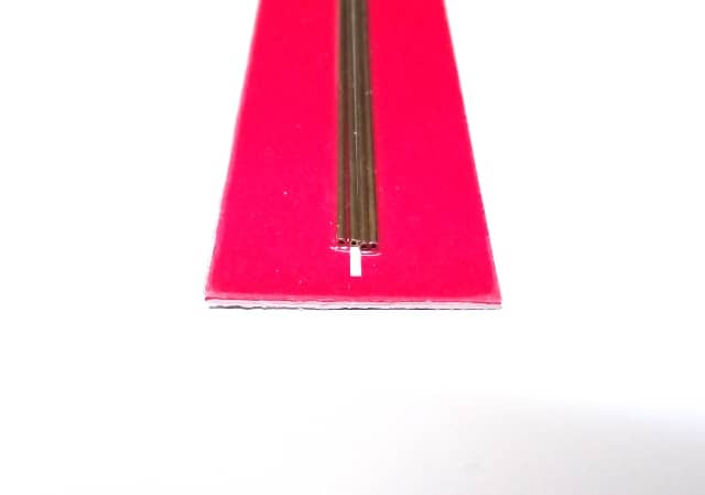 K&S METAL #9830 BRASS ROUND TUBE 1X300MM 4PCS