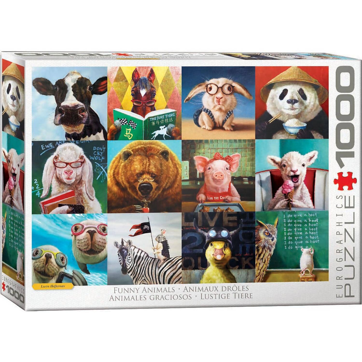EuroGraphics - Funny Animals - Jigsaw Puzzle 1000 Pieces
