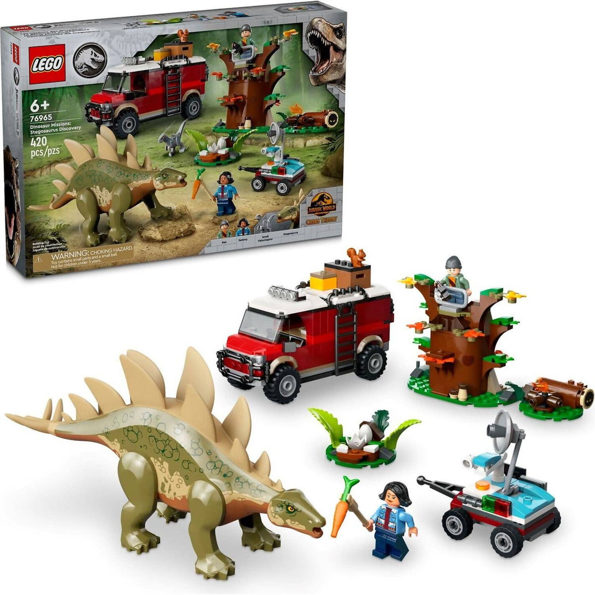 LEGO® 76965 Dinosaur Missions: Stegosaurus Discovery - Jurassic World™