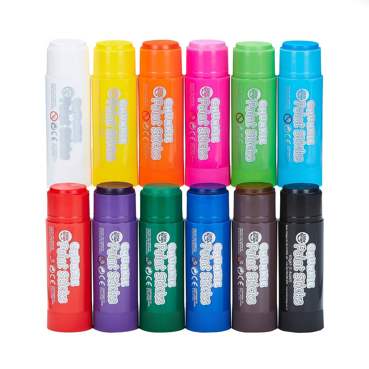 Little Brian - Paint Stick Chunky 12 Pack