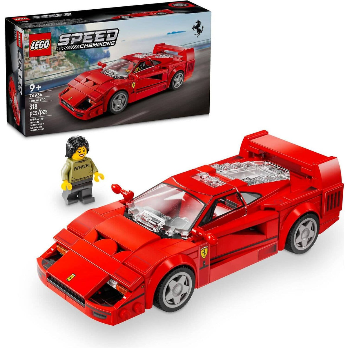 LEGO® 76934 Ferrari F40 Supercar - Speed Champions