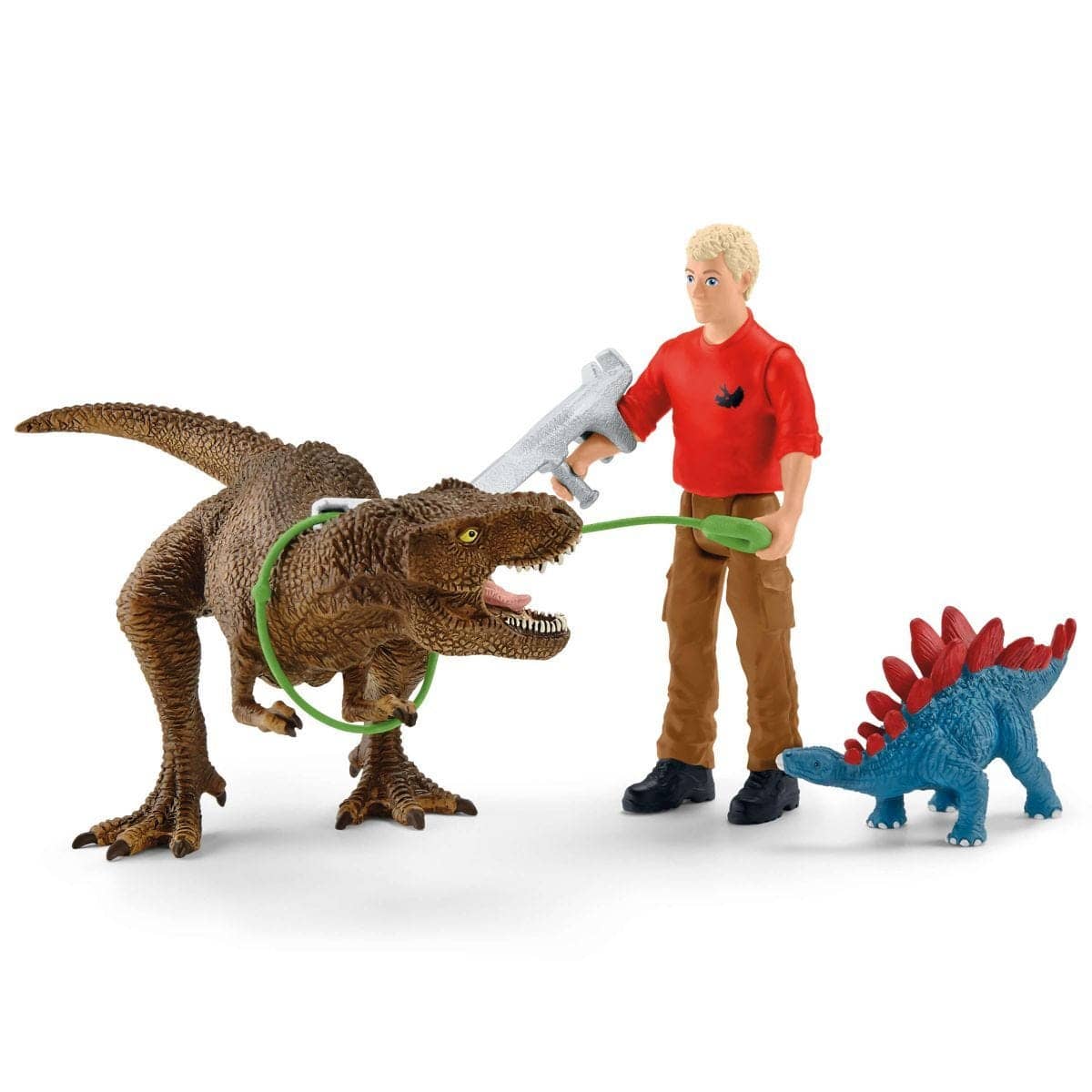 Schleich - Tyrannosaurus Rex Attack Dinosaur Figurine