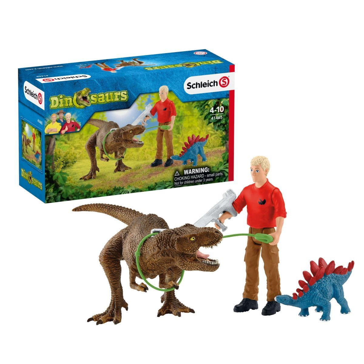 Schleich - Tyrannosaurus Rex Attack Dinosaur Figurine
