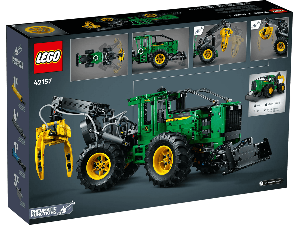 LEGO® 42157 John Deere 948L-II Skidder - Technic