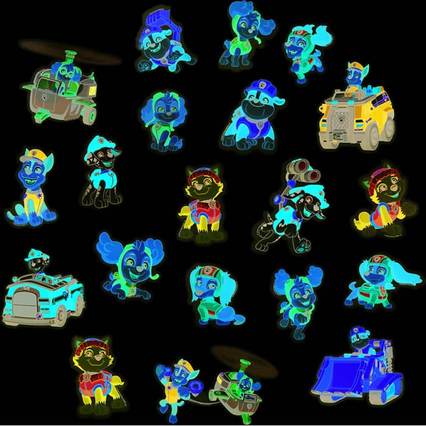 Paw Patrol - Foam Stickers 40 Pack