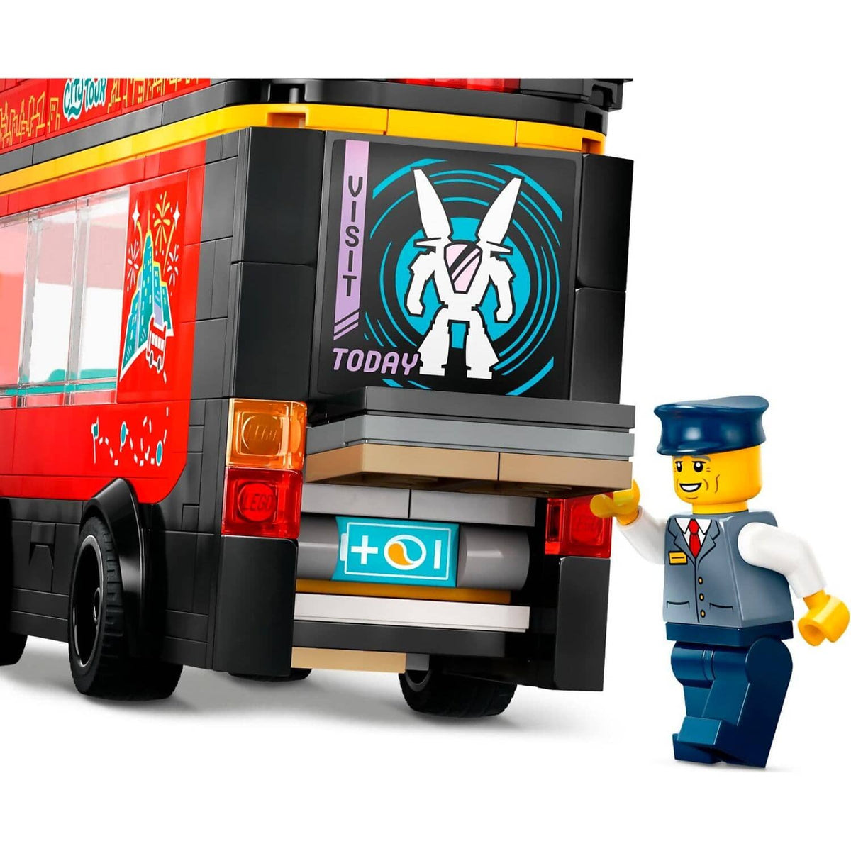 LEGO® 60407 Red Double-Decker Sightseeing Bus - City