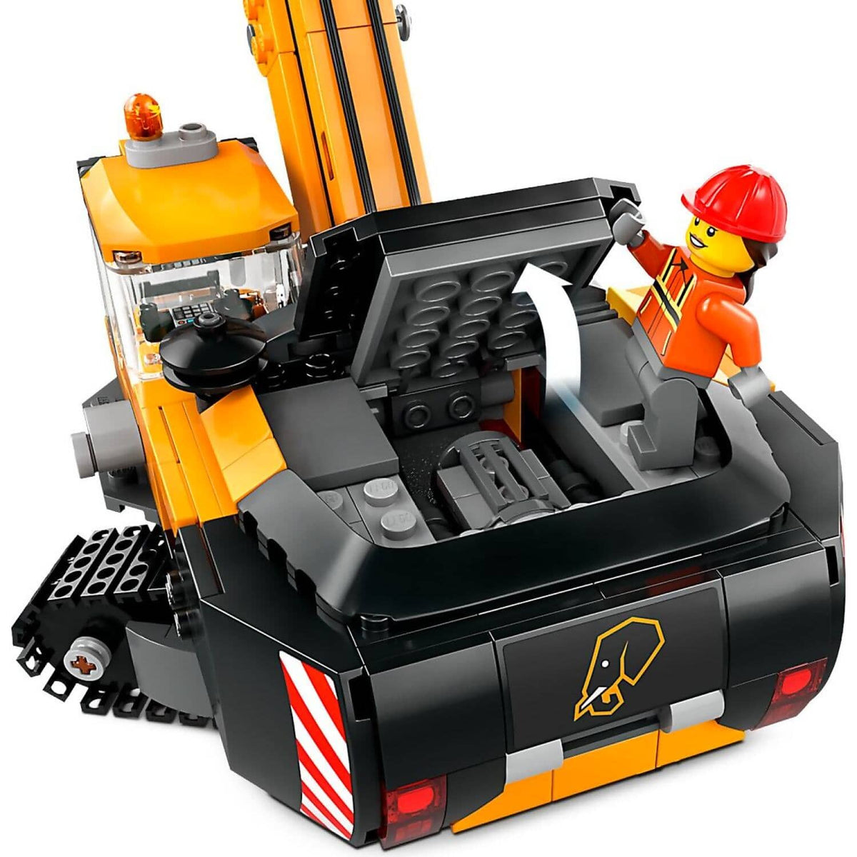 LEGO® 60420 Yellow Construction Excavator - City
