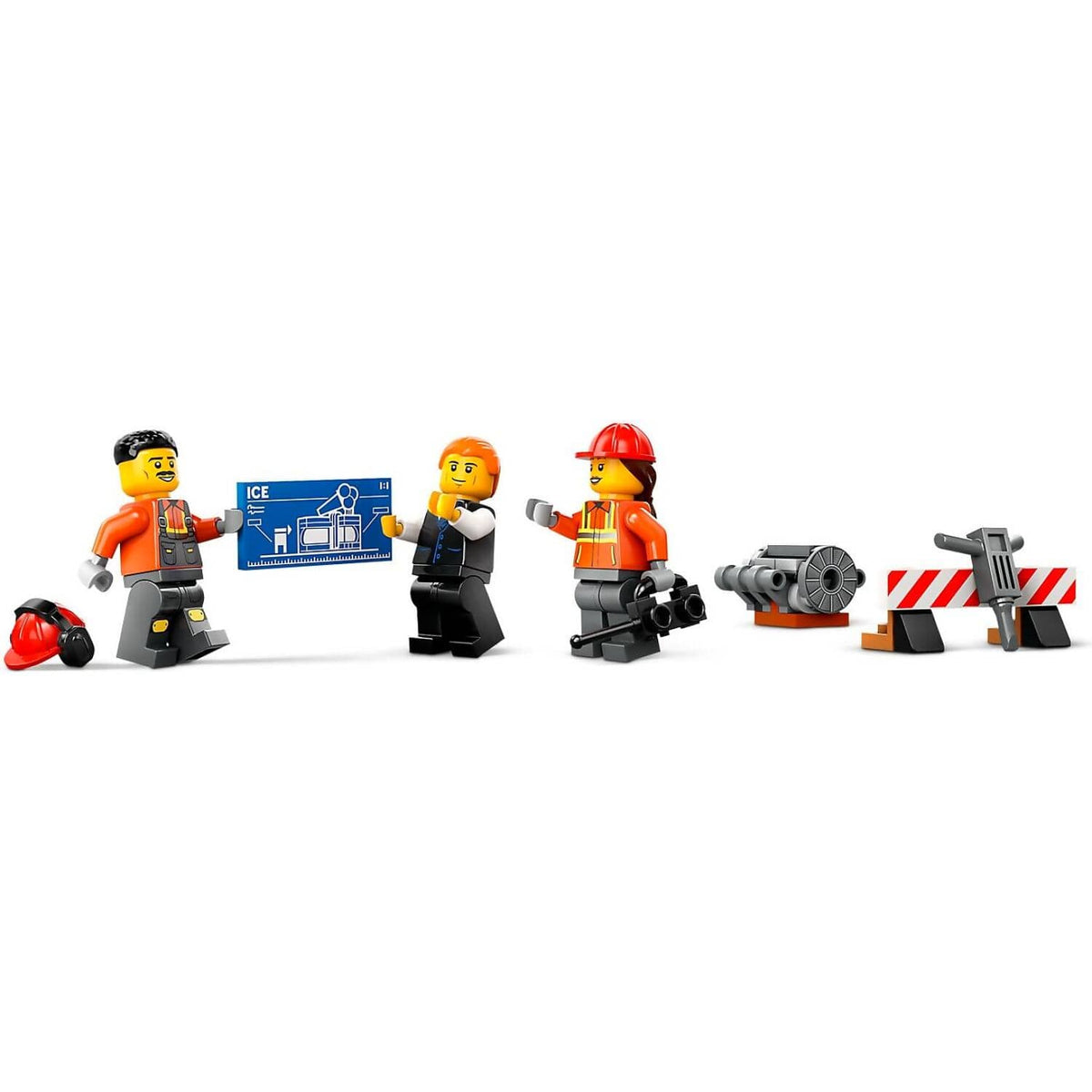 LEGO® 60420 Yellow Construction Excavator - City