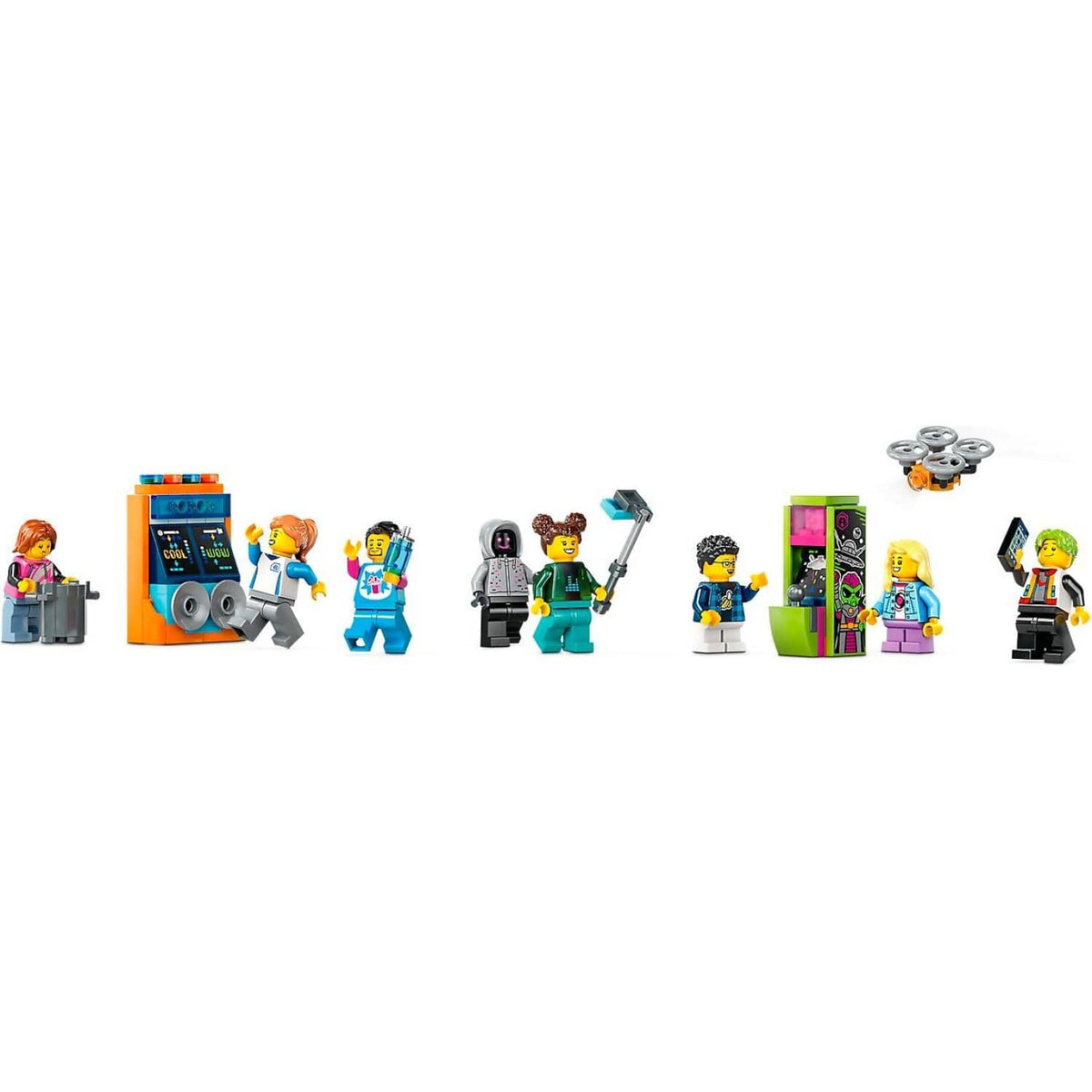LEGO® 60421 Robot World Roller-Coaster Park - City