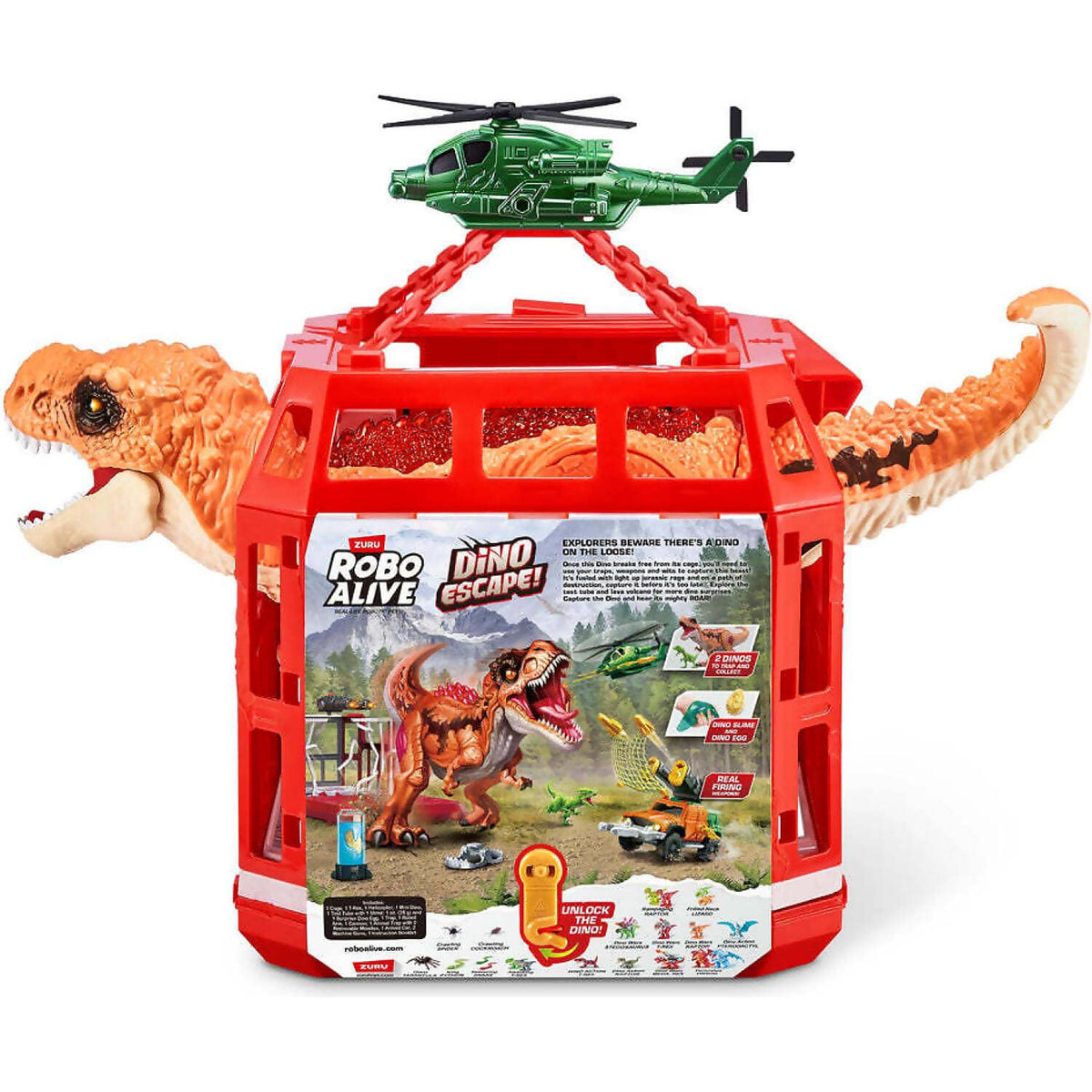 ZURU - Robo Alive Dino Escape! Real Life Robotic Pets!