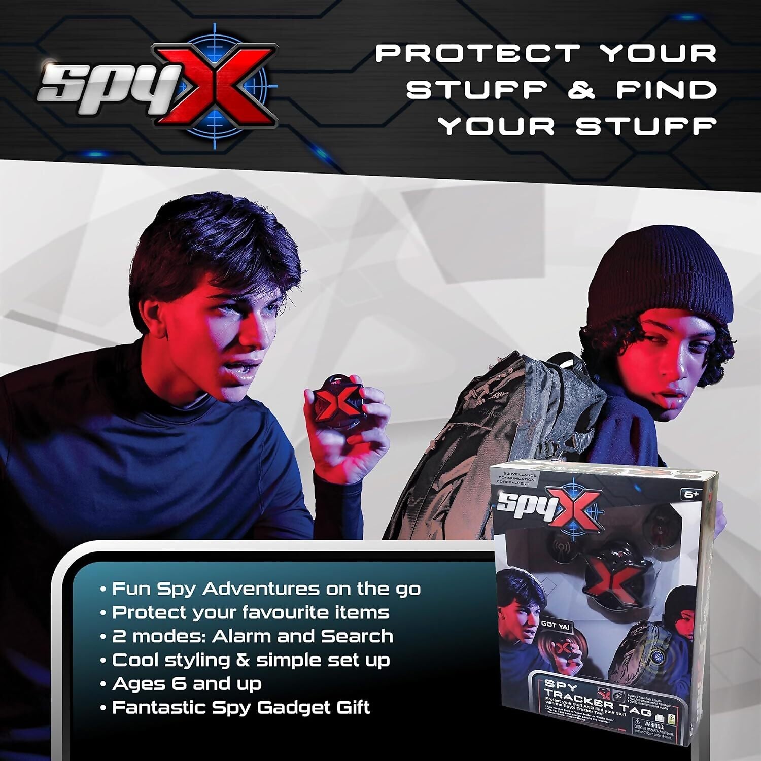 SpyX - Tracker Tag Toy